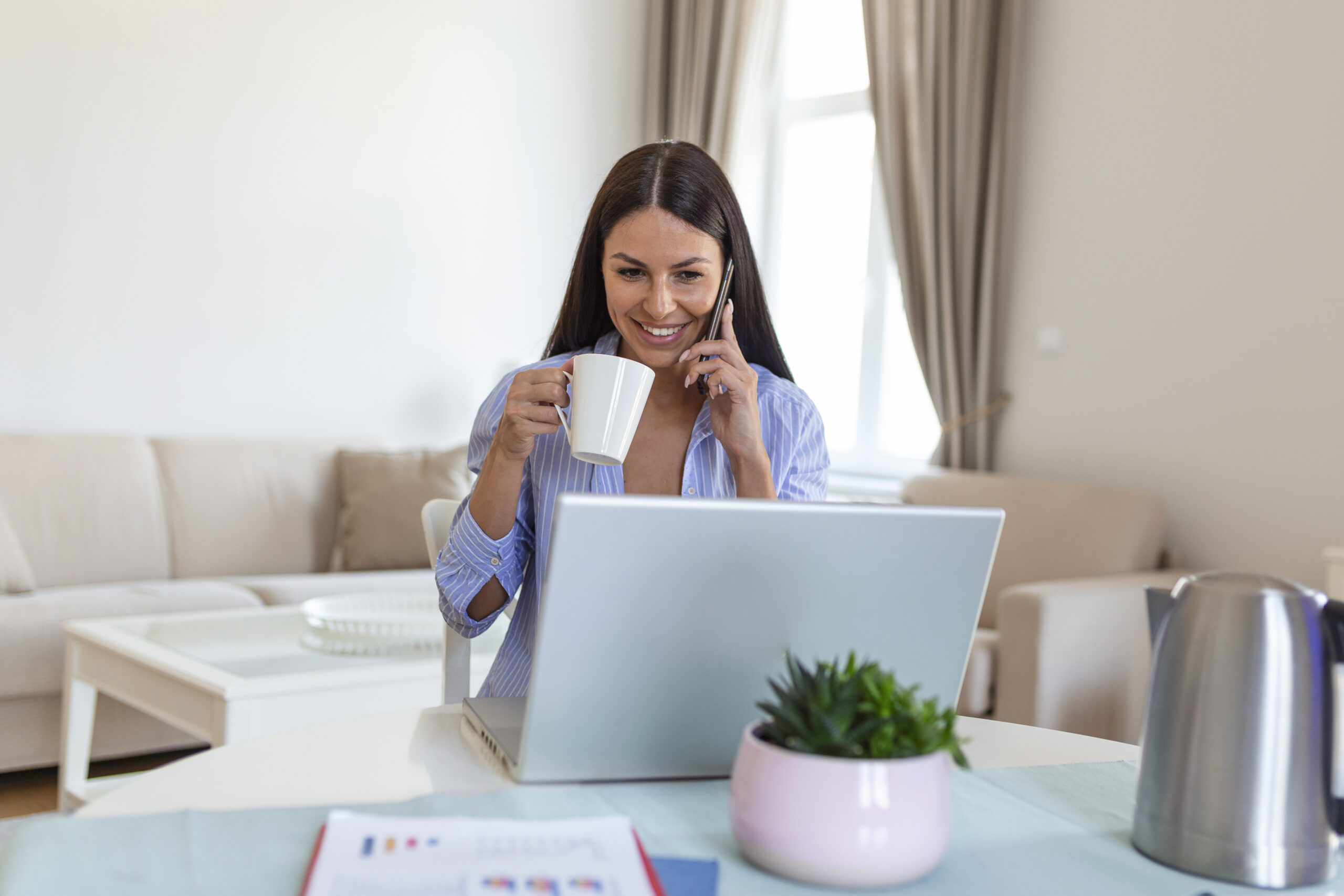 Self employed woman
